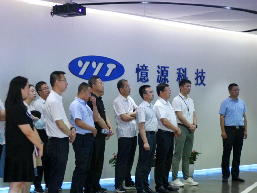 甘肅省慶陽市政府考察團蒞臨我司調(diào)研
